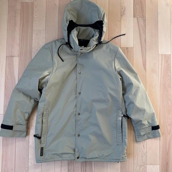 Kanuk Waterproof Fleece-Lined Jacket – Sage Green – Size 4 Made in Canada - Picture 2 of 8